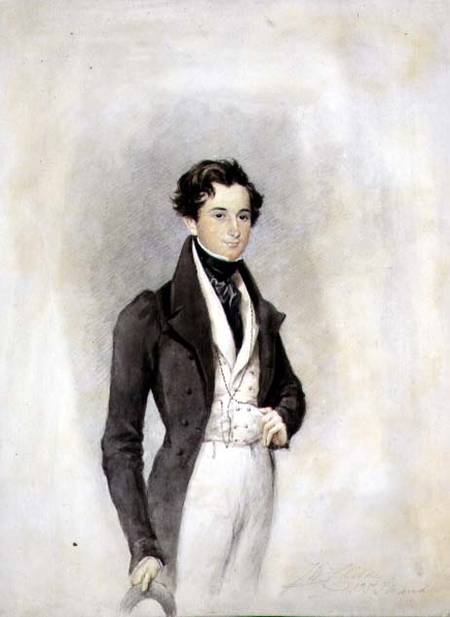 Portrait of an Elegant Gentleman von James Warren Childe