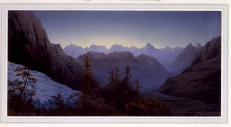 Dawn in the Alps von James Whittet Smith