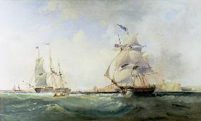 Whalers Entering the Tyne c.1830