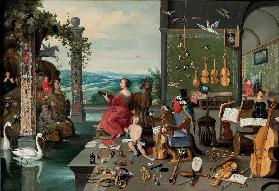 Allegorie der Musik Um 1645