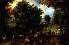 Landscape with a Ford 1607