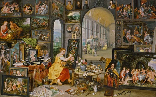 Allegory of Painting von Jan Brueghel d. J.
