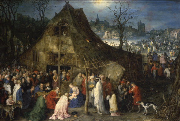 J. Brueghel the eld., Worshipping Kings von Jan Brueghel d. J.