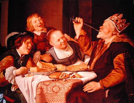 A Feast von Jan Gerritsz. van Bronckhorst