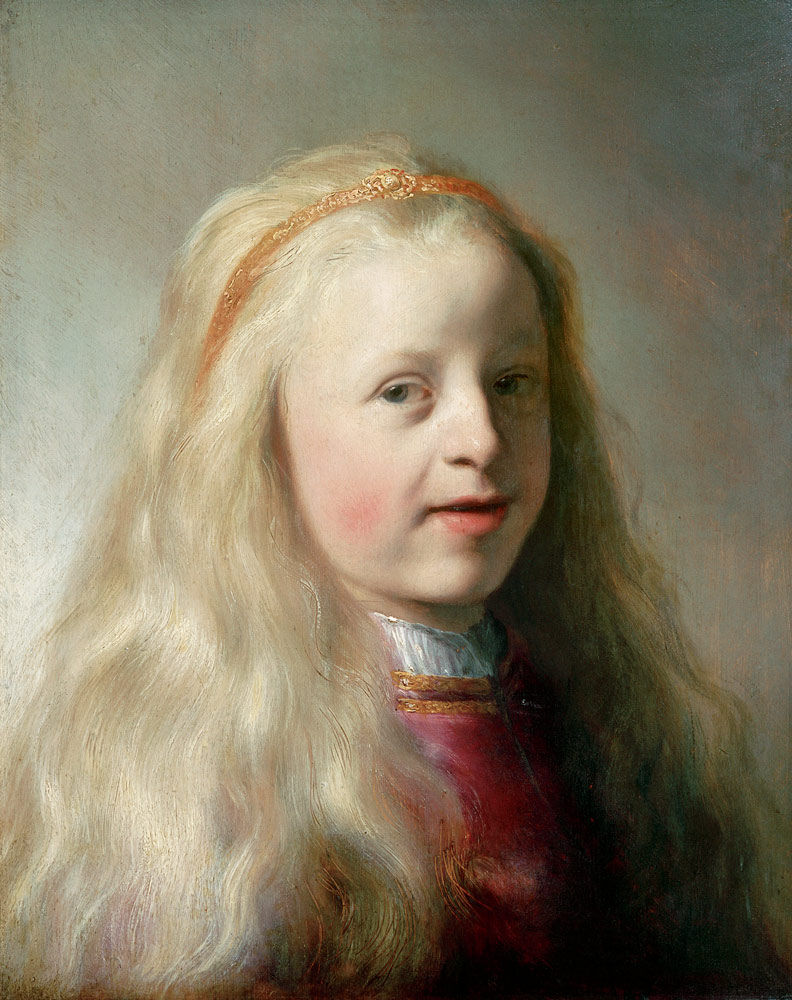 Bildnis eines jungen Mädchens. von Jan Lievens