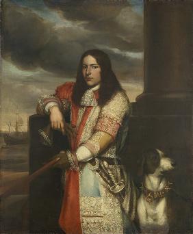 Engel de Ruyter (1649-1683), niederländischer Vizeadmiral 1680