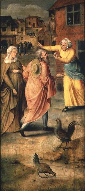 Hospitality refused to the Virgin and St. Joseph 1558