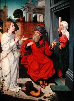 Abraham, Sara and an Angel c.1520