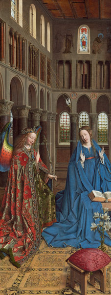 The Annunciation von Jan van Eyck