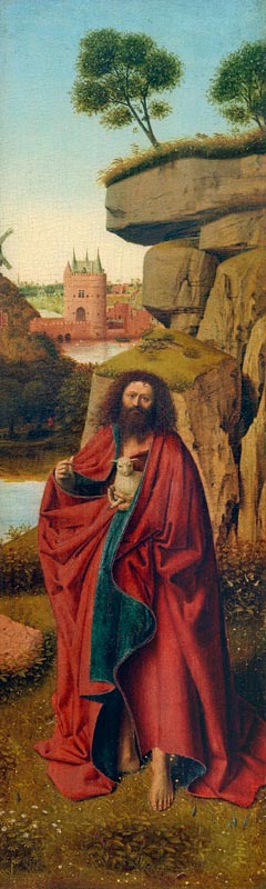Johannes der Täufer von Jan van Eyck
