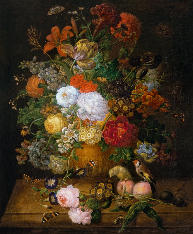Blumenstillleben von Jan van Os