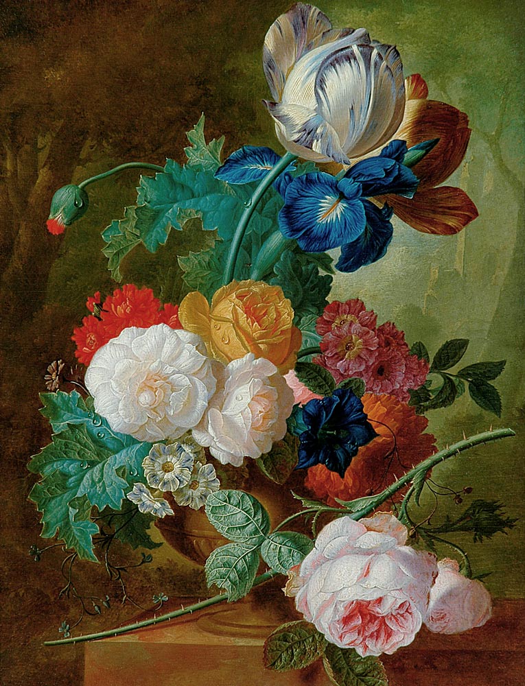 Still Life of Flowers (panel) von Jan van Os