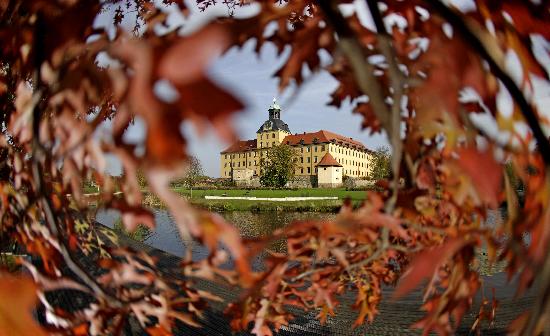 Herbst im Schlosspark Zeitz von Jan Woitas