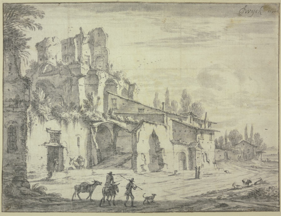 Ruinenlandschaft von Jan Wyck