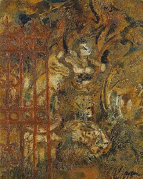 Der Fuchs und die Büste (Der Garten) vor 1925
