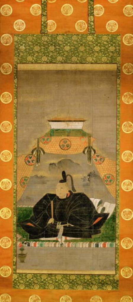 Portrait of Tokugawa Ieyasu (1543-1616), Japanese von Japanese School