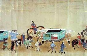 Part of the Sixth Korean Embassy to Japan at the time of Tokugawa Ietsuna's succession in 1651 possi 1655-57