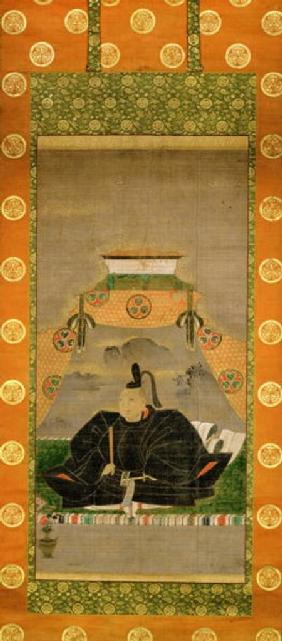 Portrait of Tokugawa Ieyasu (1543-1616), Japanese 17th centu