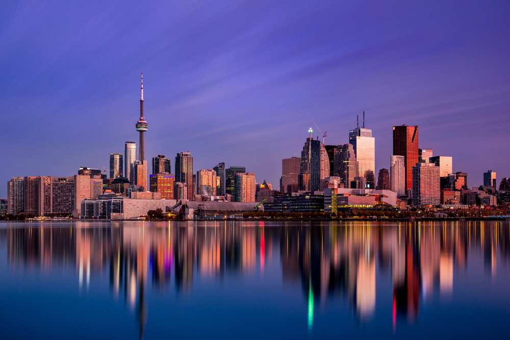 Toronto Sunrise von Jason Crockett
