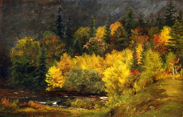 Autumn by the Brook 1855