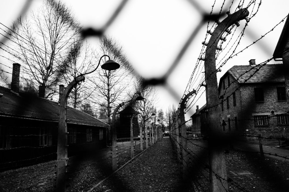 Hinter den Zäunen - Auschwitz I von Javier Palacios Prieto