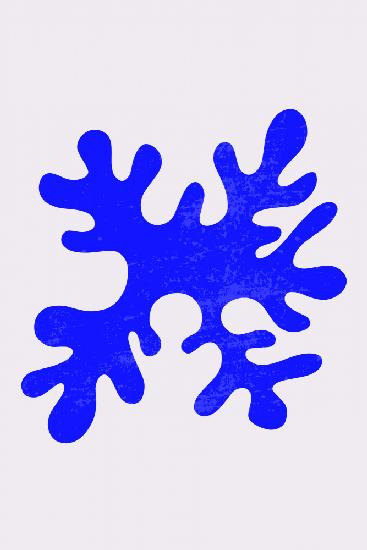 Abstrakte Blaualgen