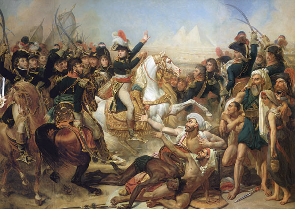 The Battle of the Pyramids von Jean-Antoine Gros