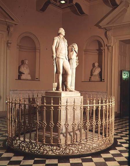 Statue of George Washington (1732-99) von Jean-Antoine Houdon