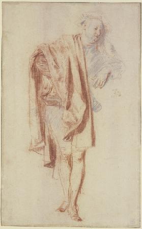 Stehende männliche Figur (Bildnis des Nicolas Vleughels)