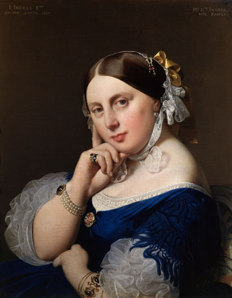 Mme Ingres von Jean Auguste Dominique Ingres