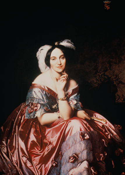 Betty de Rothschild von Jean Auguste Dominique Ingres