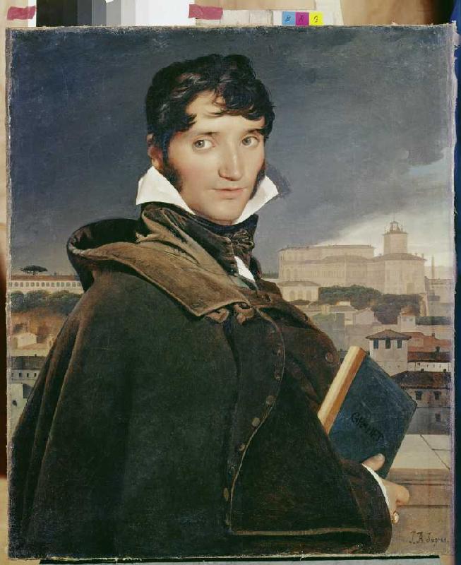 Bildnis des Malers Francois Marius Granet von Jean Auguste Dominique Ingres