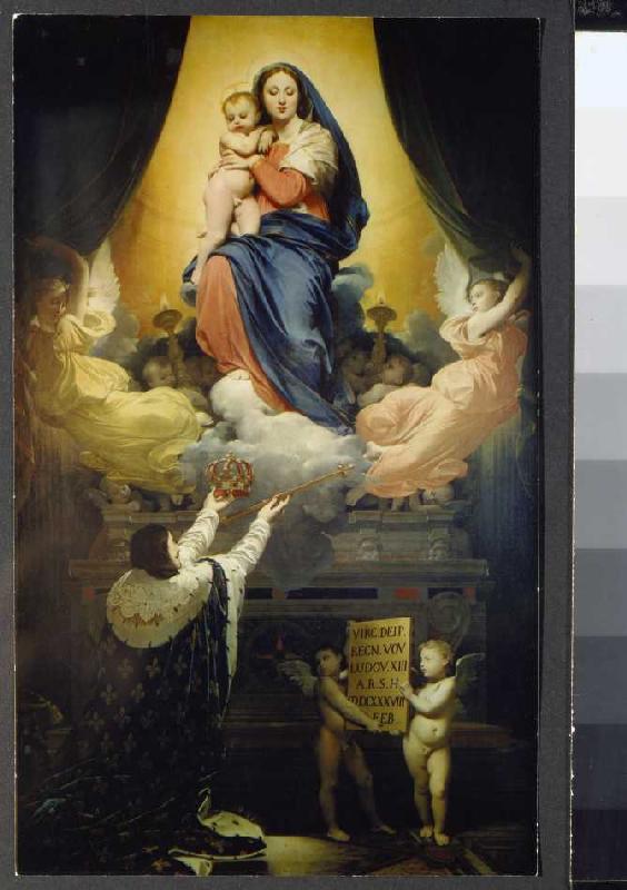 Das Gelübde Ludwigs XIII. von Jean Auguste Dominique Ingres