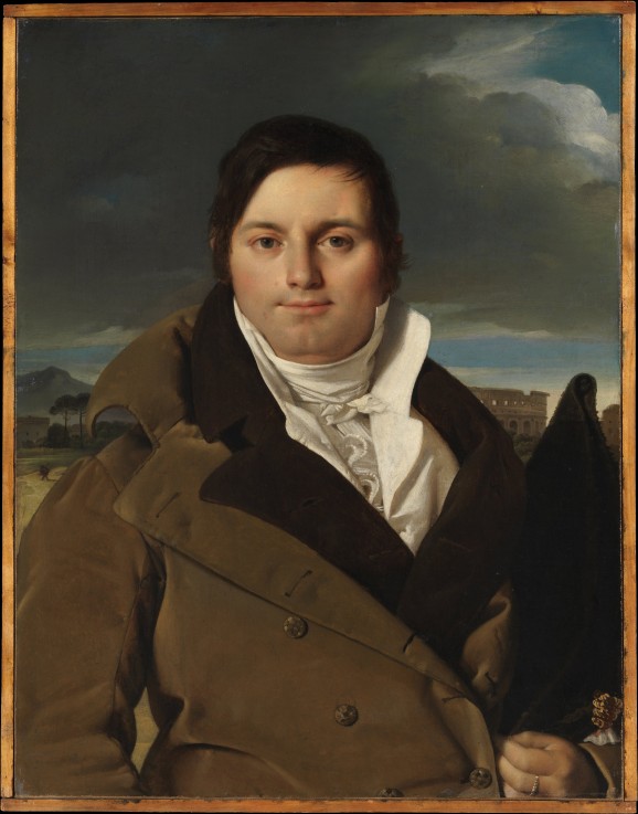 Porträt von Joseph-Antoine Moltedo von Jean Auguste Dominique Ingres