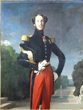 Ferdinand-Philippe (1810-42) Duke of Orleans in the Park at Saint-Cloud 1843