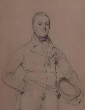Portrait of Admiral Sir Fleetwood Broughton Reynolds Pellew (1789-1861) 1819 cil o