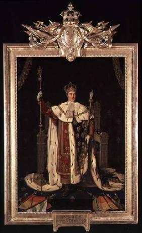 Portrait of Charles X (1757-1836) in Coronation Robes 1829