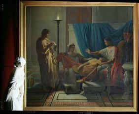 Virgil Reading the Aeneid to Livia, Octavia and Augustus c.1812