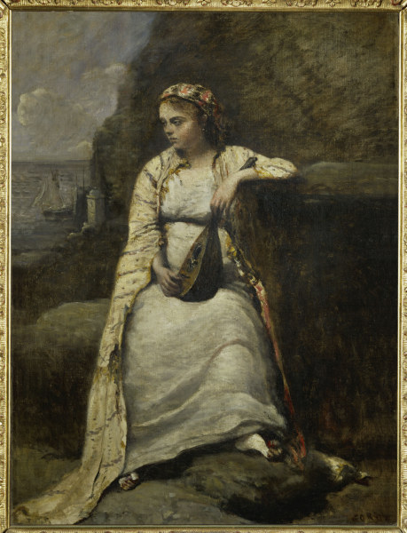 Haydee von Jean-Baptiste Camille Corot