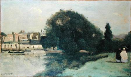 Richmond, near London von Jean-Baptiste Camille Corot