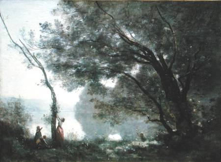 Souvenir of Montefontaine von Jean-Baptiste Camille Corot