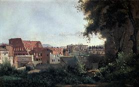 Colosseum from Farnesian Gardens  1826