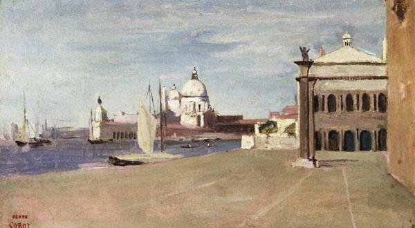 View of the Grand Canal, Venice, from the Riva degli Schiavone 1828
