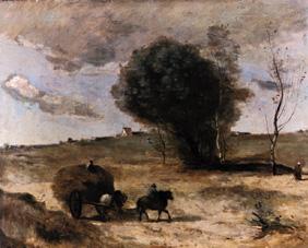 Der kleine Wagen in den Dünen um 1865