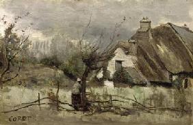 Thatched cottage in Picardie