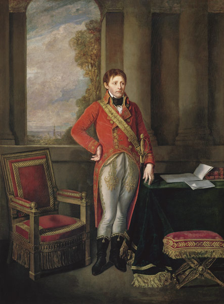 Napoleon Bonaparte (1769-1821) as First Consul von Jean Baptiste Greuze