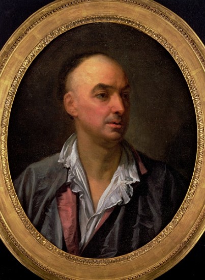 Portrait of Denis Diderot (1713-84) von Jean Baptiste Greuze