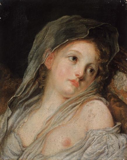 Kopf eines jungen Maedchens 1780