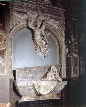 Tomb of the mother of Charles Le Brun 1691-96