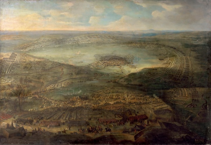Die Belagerung von Mons 1691 von Jean-Baptiste Martin